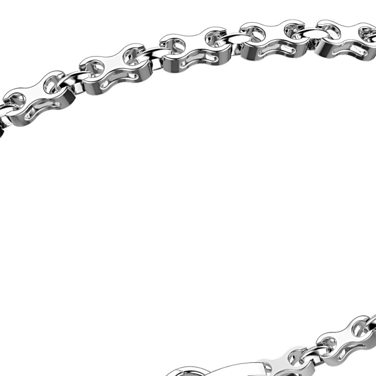 Zancan-Gliederarmband aus Silber.