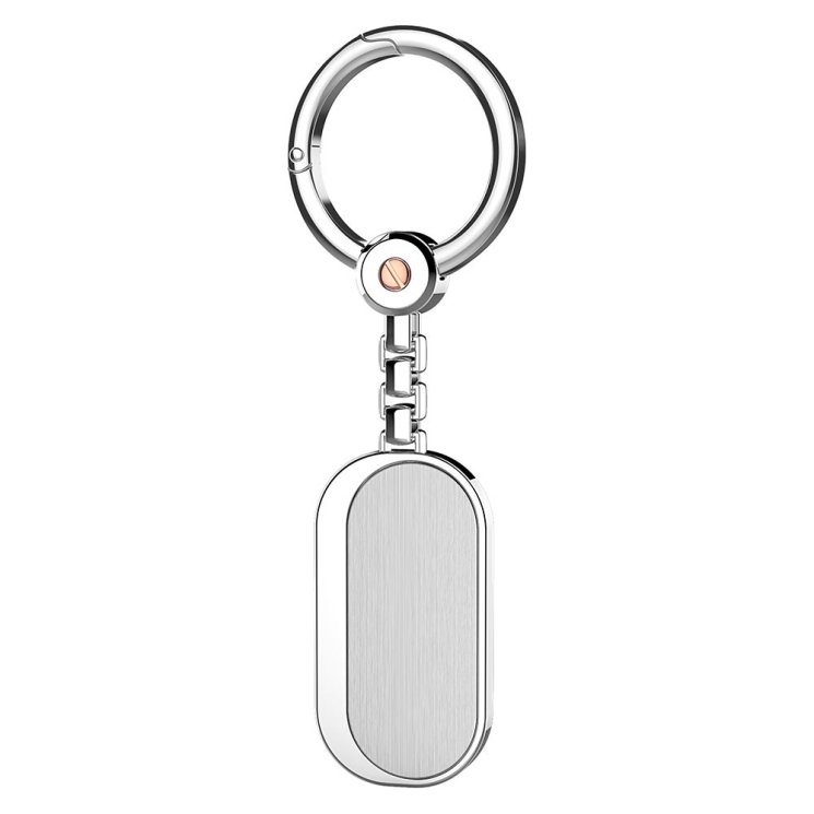 Portachiavi in argento e oro rosa