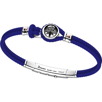 Zancan kevlar bracelet with silver wind rose. 2