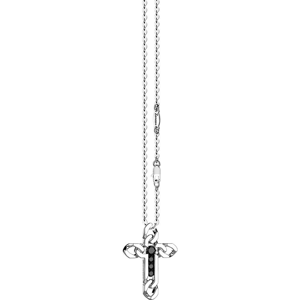 Men's silver necklace