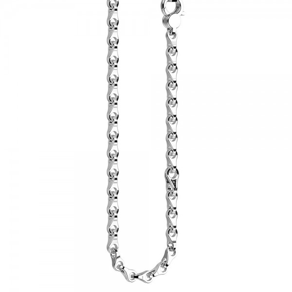 Zancan-Gliederkette aus Silber.