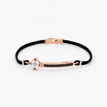 Bracciale uomo in oro e kevlar
