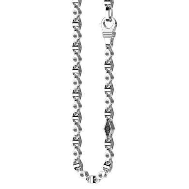 Collana solo maglia Zancan in argento.