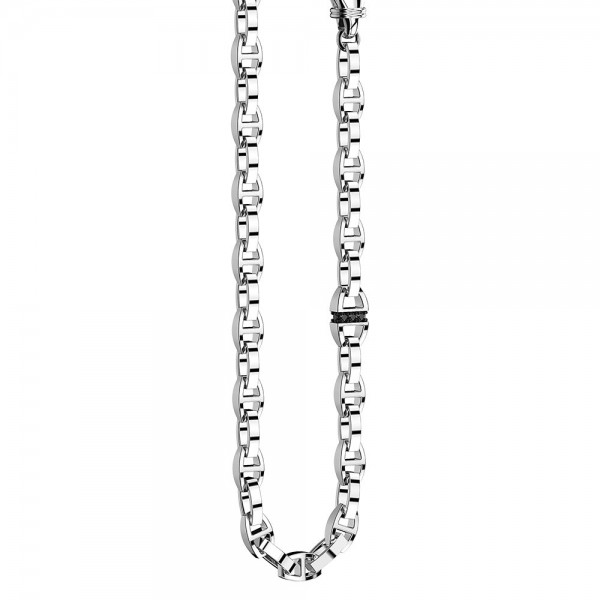 Collar Zancan solo malla de plata.