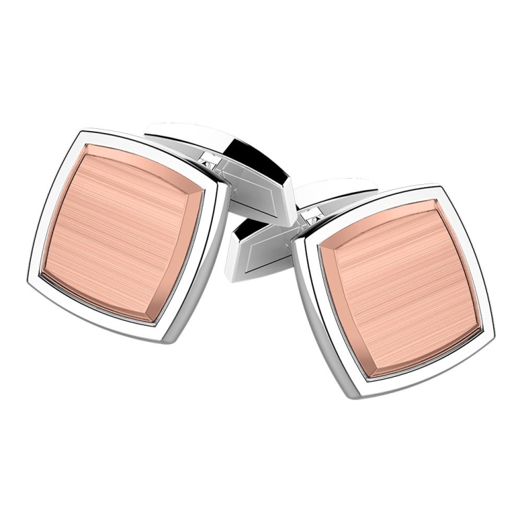 Gemelli in argento e oro.