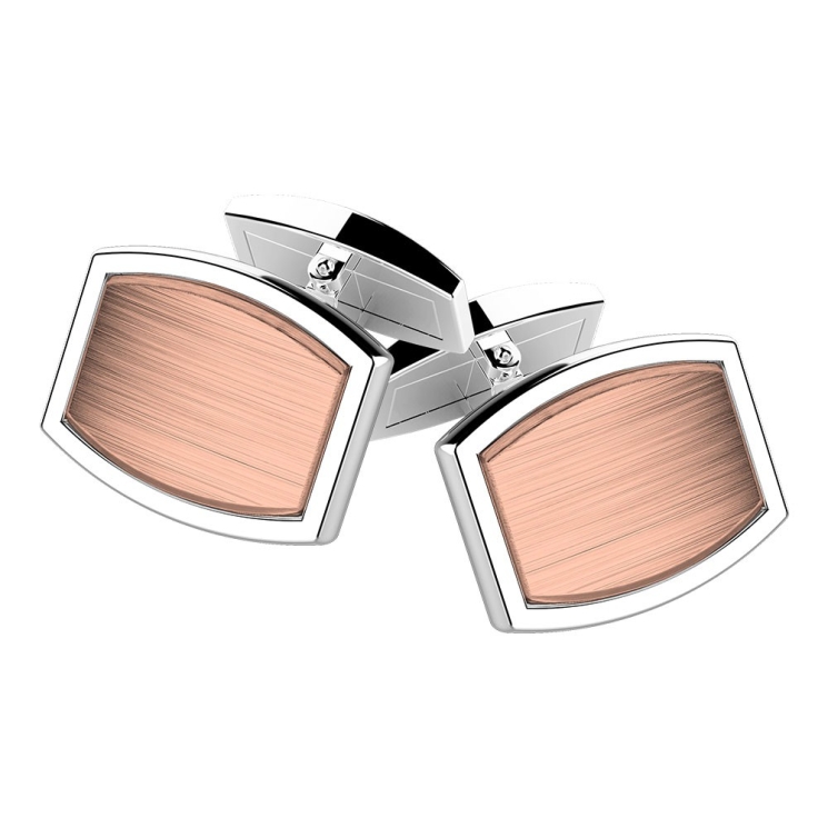 Gemelli in argento e oro.