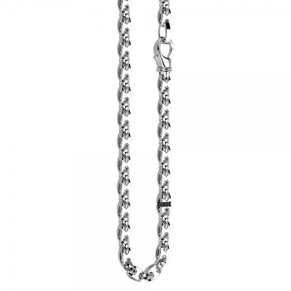 Collar Zancan solo malla de plata.