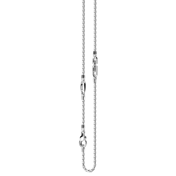 Zancan silver link-only necklace.
