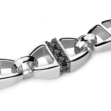 Bracciale solo maglia Zancan in argento