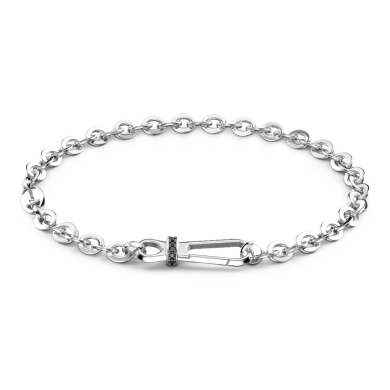 Bracciale solo maglia Zancan in argento