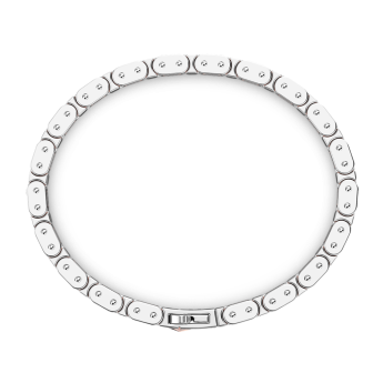 Bracciale da uomo Zancan in argento e oro rosa. 2