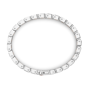 Bracciale da uomo Zancan in argento e oro rosa. 2