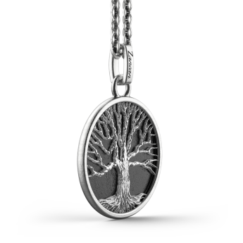 Collana Zancan in argento con pendente ad albero della vita. 2