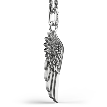 Collana Zancan in argento con pendente ad ala. 2