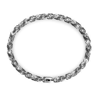 Zancan silver link-only bracelet. 2
