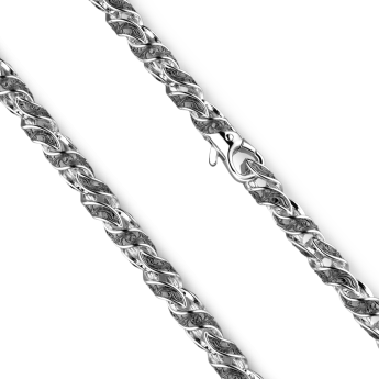 Zancan silver link-only necklace. 2