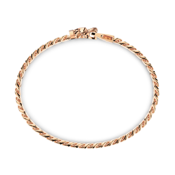 Bracciale a grumetta Zancan in argento con chiusura a testa di leone. 2