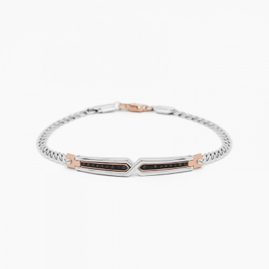 Zancan-Armband aus Weißgold mit Diamanten.