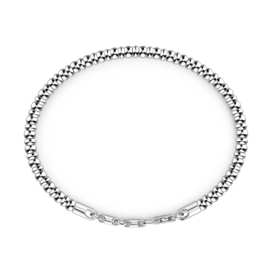 Zancan-Gliederarmband aus Silber mit Kugeln.