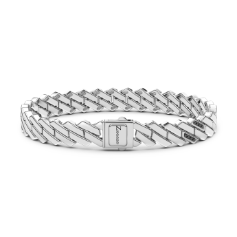 Pulsera Zancan solo malla de plata.