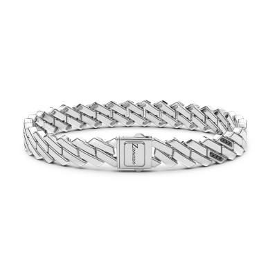 Bracciale solo maglia Zancan in argento.