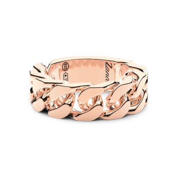 Anello Zancan in argento con groumette.
