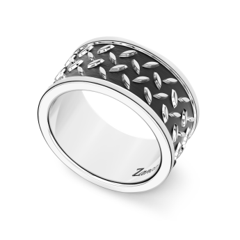 Zancan-Bandring aus Silber. 2