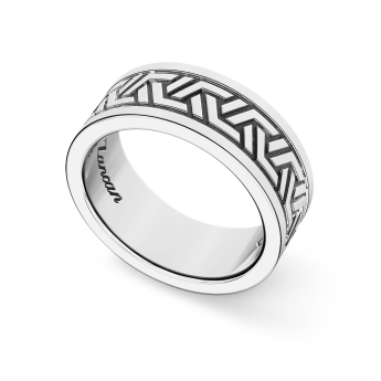 Zancan silver band ring. 2