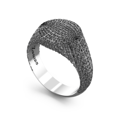Zancan silver ring.
