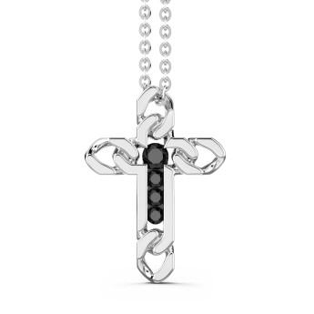 Herrenkette aus Silber.