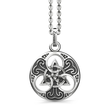 Collar Zancan de plata con colgante celta.