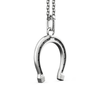 Collana Zancan in argento con pendente a ferro di cavallo. 2