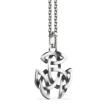 Zancan silver necklace with Celtic pendant. 2