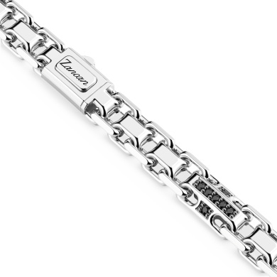 Collier Zancan maille seule en argent.