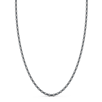 Collana Zancan morbida in argento a sfere.