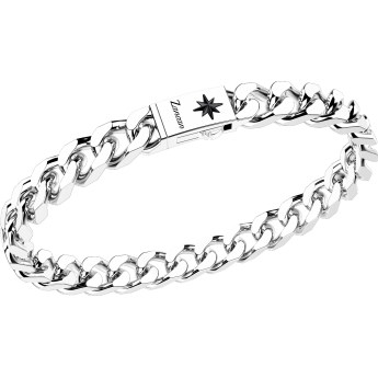 Pulsera grumet Zancan de plata.