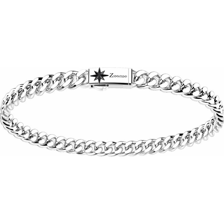 Pulsera grumet Zancan de plata.