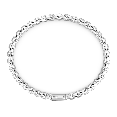 Bracciale Zancan solo maglia in argento.