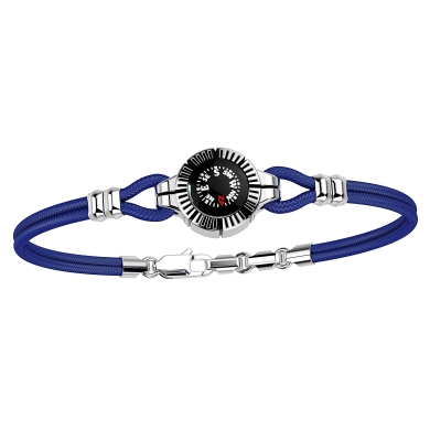 Zancan silver bracelet with compass.