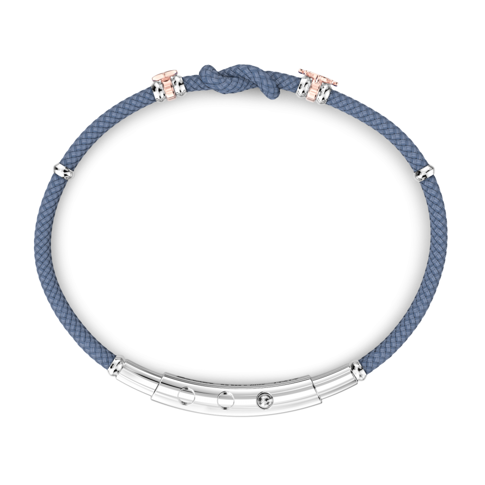 Bracciale Zancan in kevlar con nodo nautico.