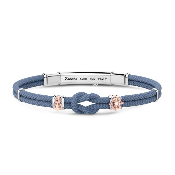 Zancan armband in Kevlar met nautische knoop.