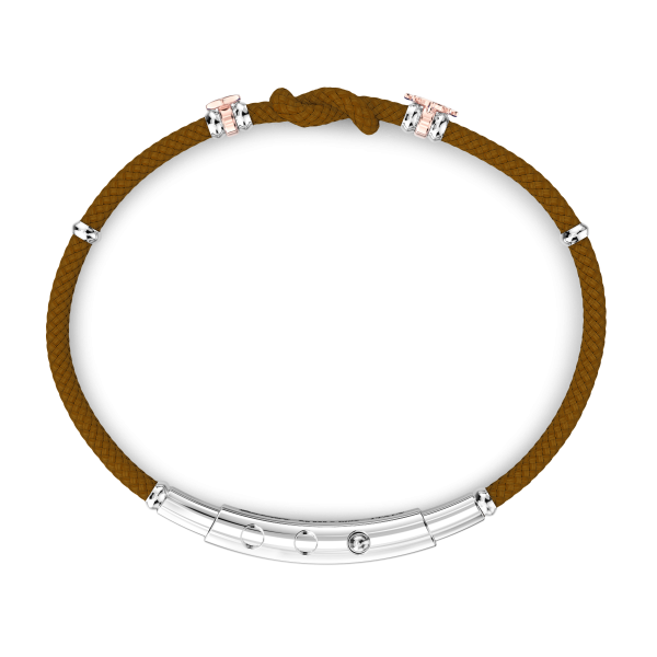 Pulsera Zancan en kevlar con nudo náutico.