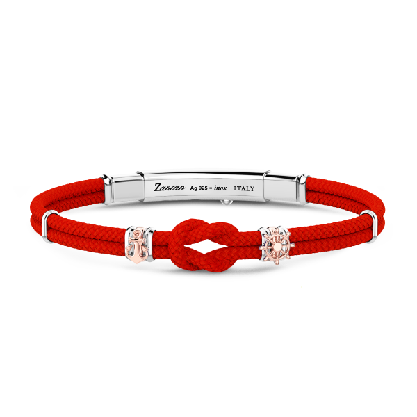 Bracelet Zancan en kevlar avec nœud marin.