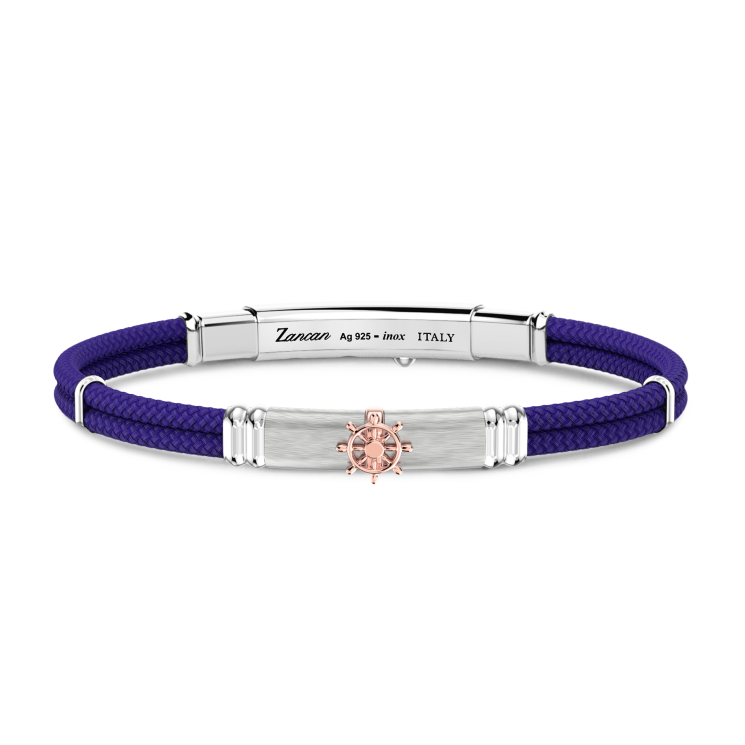 Zancan Kevlar armband met plaat en roer.