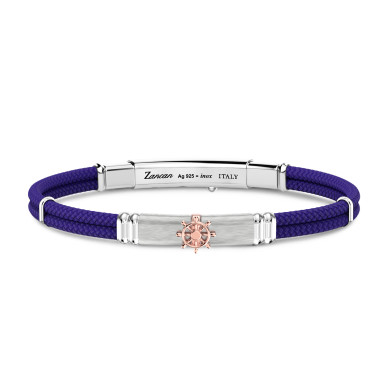 Zancan Kevlar armband met plaat en roer.