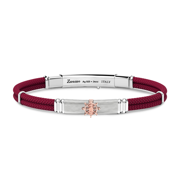 Zancan Kevlar armband met plaat en roer.
