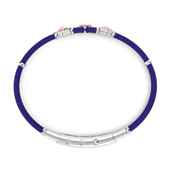 Bracciale Zancan in kevlar con elementi nautici. 2