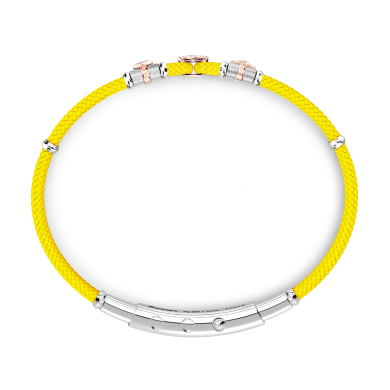 Bracciale Zancan in kevlar con elementi nautici.