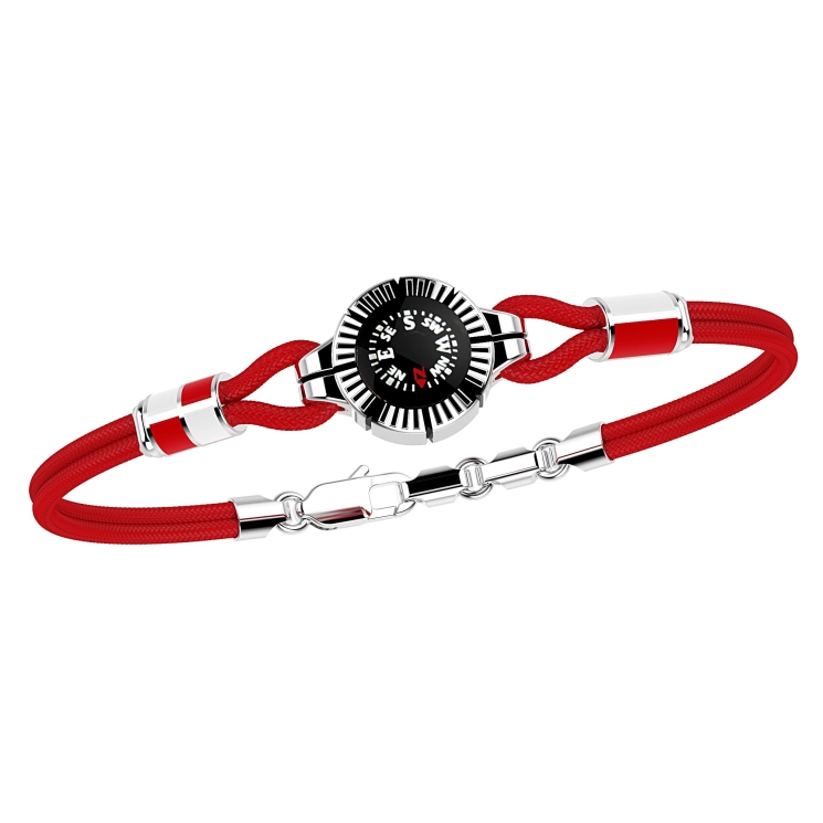 Bracciale Zancan in argento con bussola.
