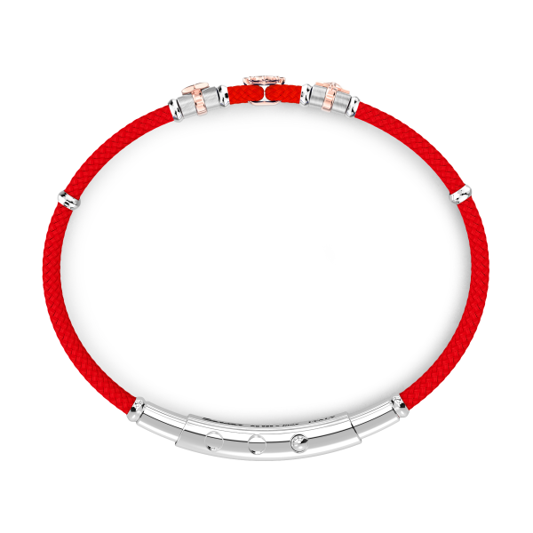Pulsera Zancan de Kevlar con elementos náuticos.